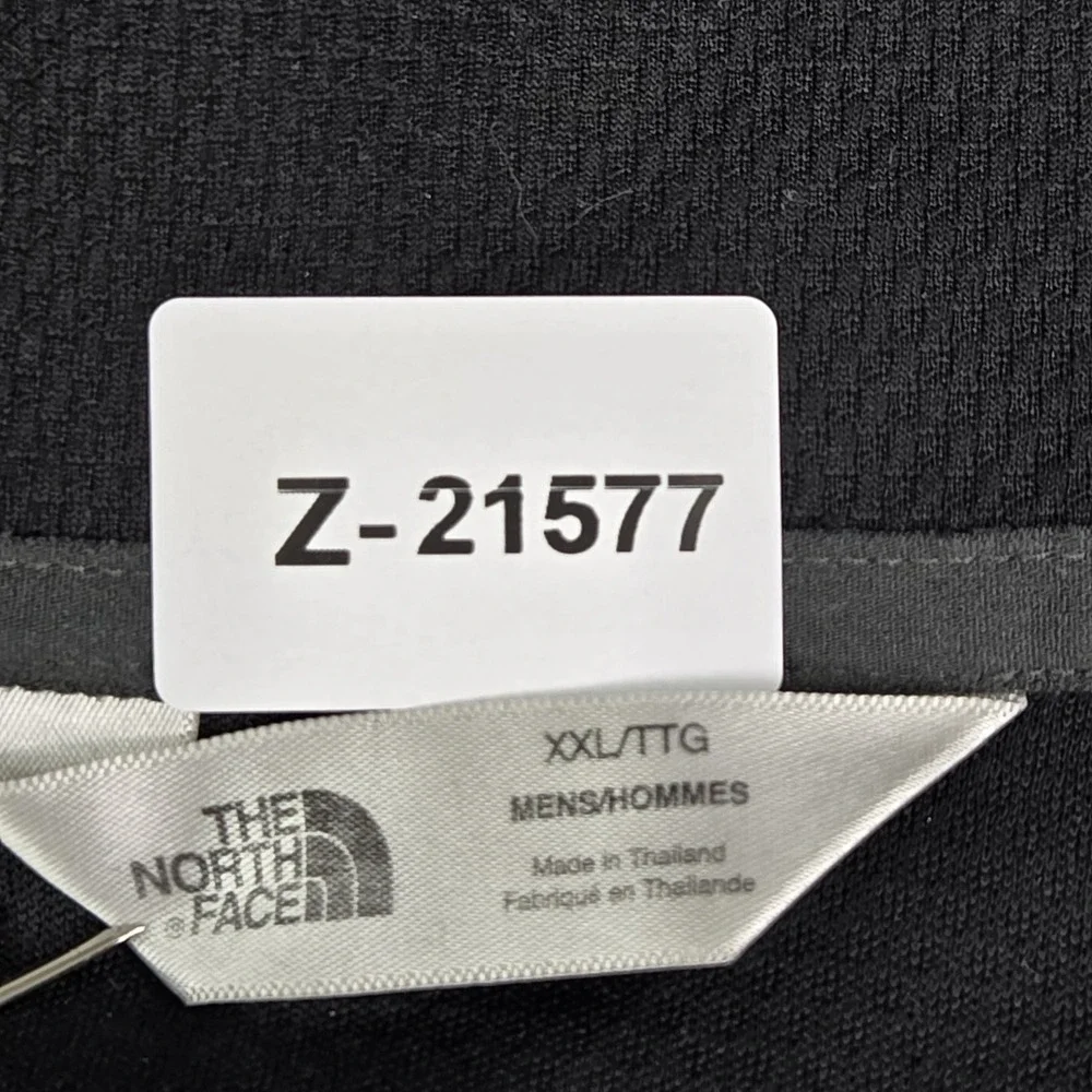 The North Face Men Jacket XXL Black Activewear Zipper Long Sleeve Logo READ